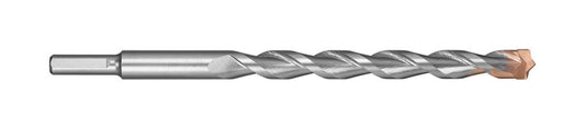 DeWalt 3/4 in. X 12 in. L Carbide Tipped Percussion Drill Bit 3-Flat Shank 1 pc