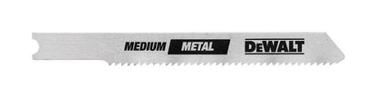DEWALT 4 in. High Carbon Steel T-Shank Jig Saw Blade 8 TPI 5 pk