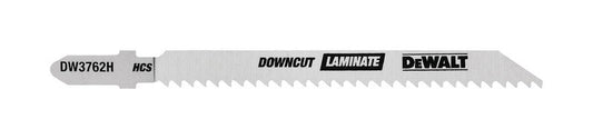 DEWALT 4 in. High Carbon Steel T-Shank Jig Saw Blade 10 TPI 5 pk