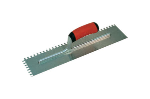 Marshalltown 4-1/2 in. W X 16 in. L Steel Notched Trowel NT669