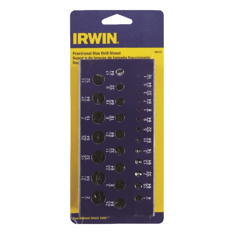 IRWIN Steel Drill Bit Stand Straight Shank 1 pc