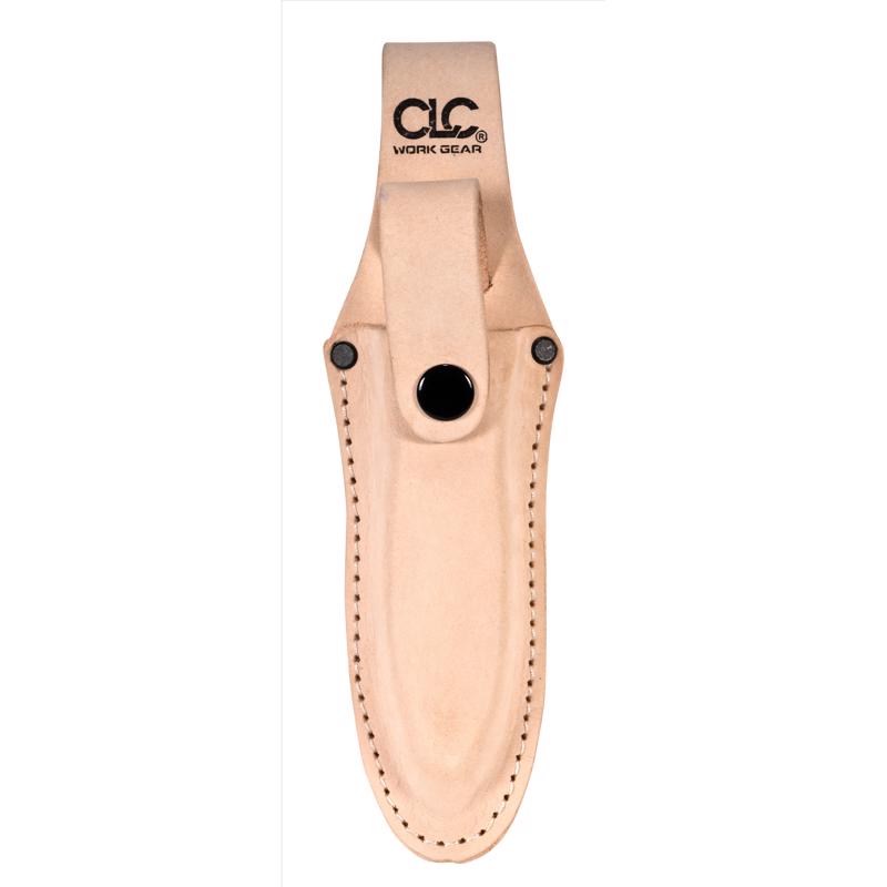 CLC 1 pocket Leather Plier Holder 2.5 in. L X 9.75 in. H Tan