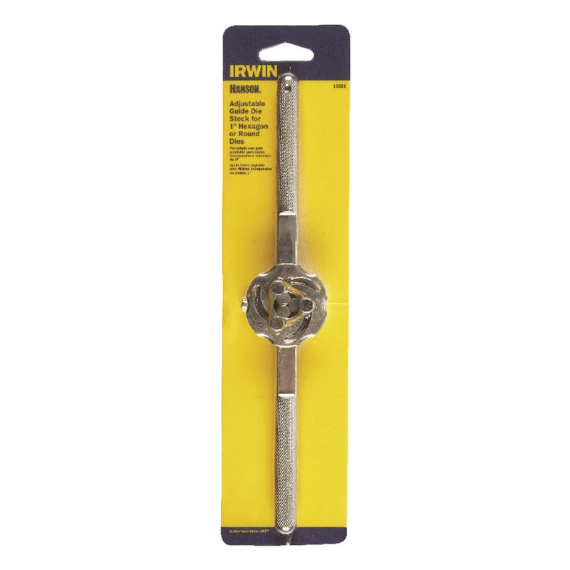 Irwin Hanson SAE 1 in. # 26 Adjustable Guide Die Stock