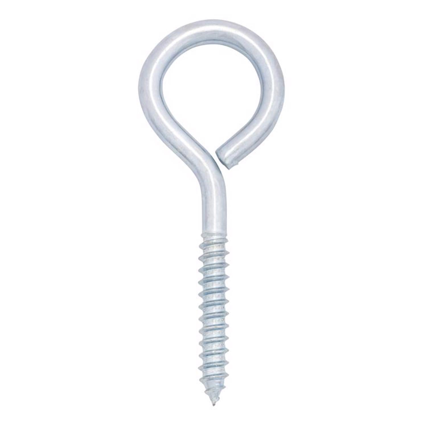 Hampton 3/8 in. X 4-1/2 in. L Zinc-Plated Steel Lag Thread Eyebolt
