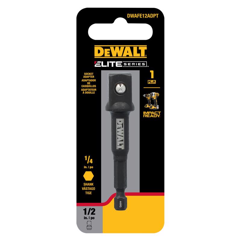 DeWalt ELITE SERIES 1/2 in. drive Socket Adapter 1 pc