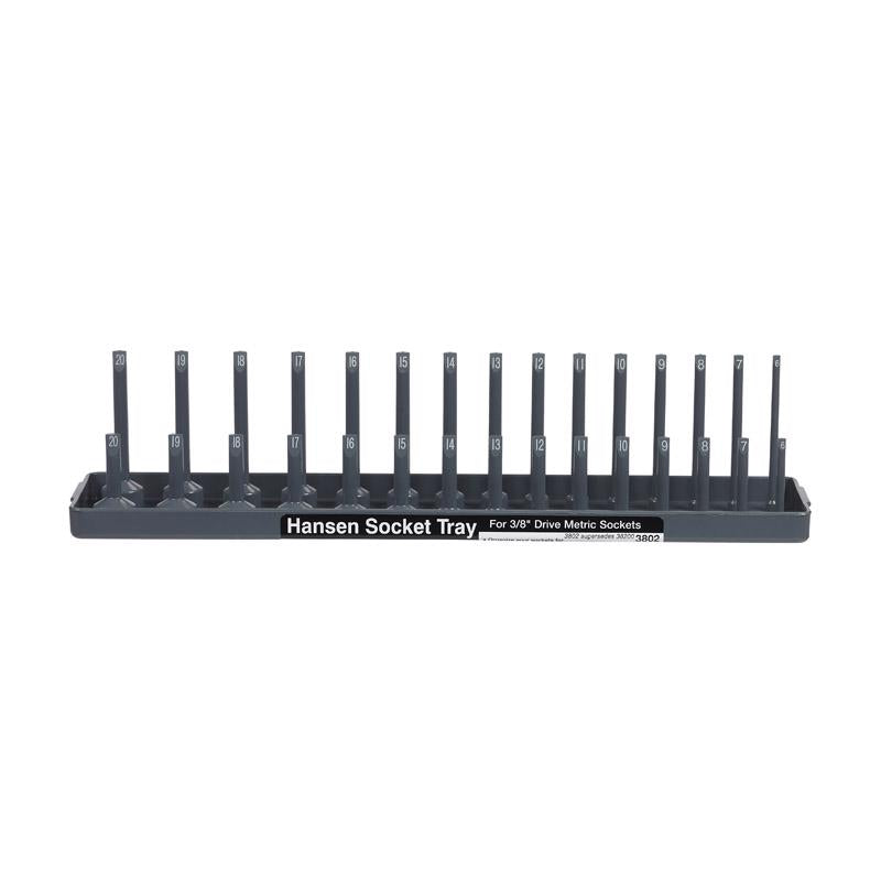 Hansen Global 13.3 in. L X 3/8 in. drive Metric Socket 1 pc