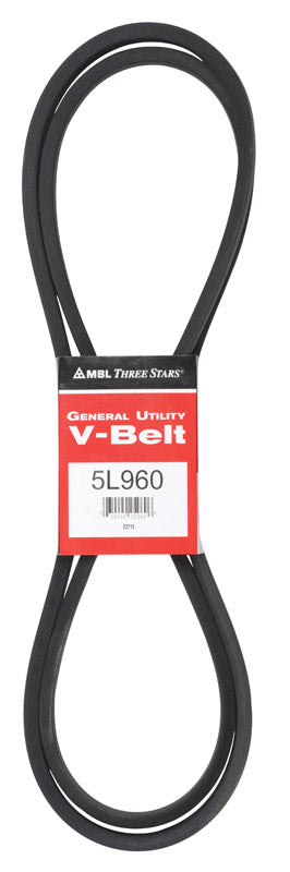 Mitsuboshi FHP General Utility V-Belt 0.63 in. W X 96 in. L For Fractional Horsepower Motors
