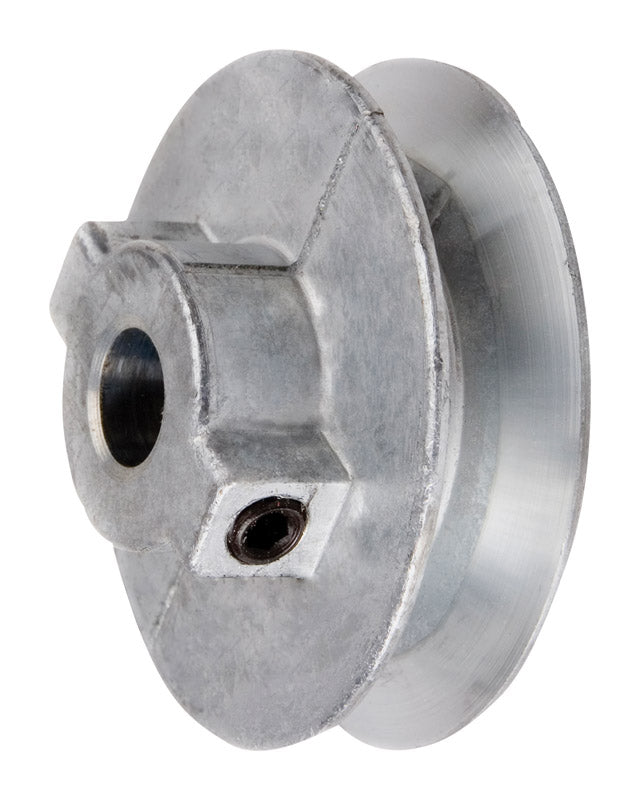 Chicago Die Cast 3 in. D X 3/4 in. D Zinc Single V-Grooved Pulley