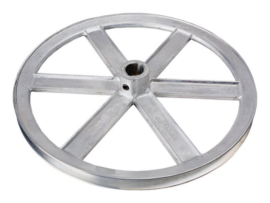 Chicago Die Cast 6 in. D X 5/8 in. D Zinc Single V-Grooved Pulley