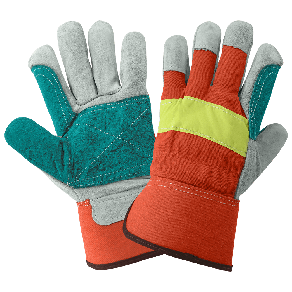 Double Palm Gloves 2300HVDP-9(L) (Case of 6 Dozen Pair)
