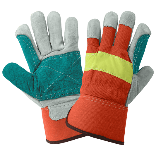 Double Palm Gloves 2300HVDP-9(L) (Case of 6 Dozen Pair)