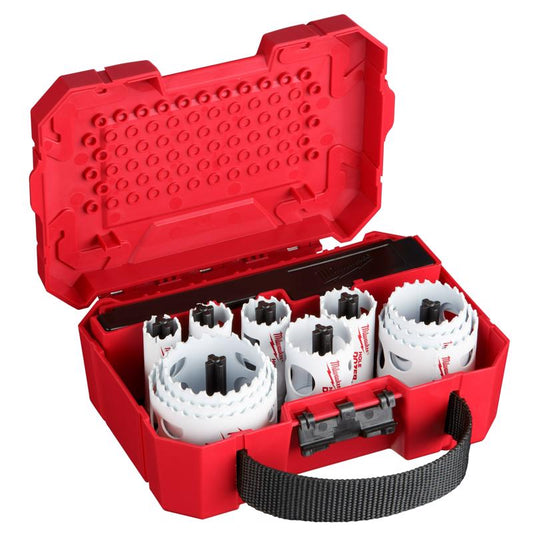 Milwaukee Hole Dozer Bi-Metal Hole Saw Kit Arbor Included