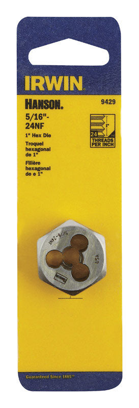 Irwin Hanson SAE 5/16 in. Hexagon Die