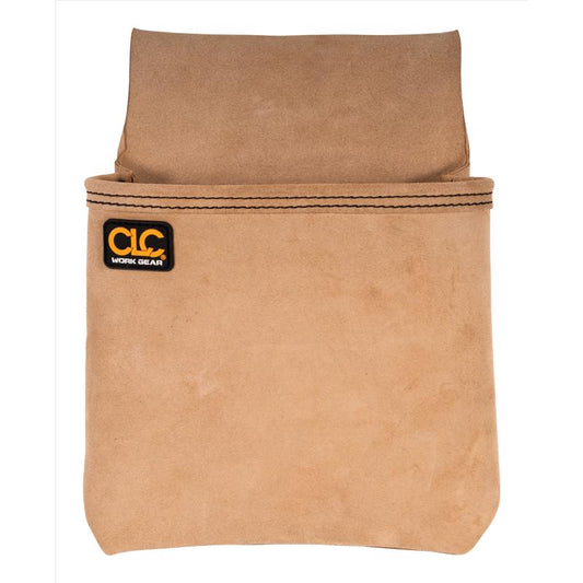 CLC 1 in. W X 12.75 in. H Suede Tool Pouch 1 pocket Tan 1 pc