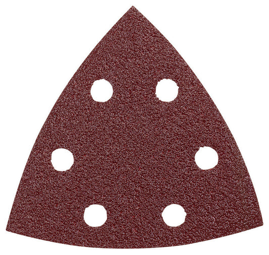 Bosch 3-3/4 in. L X 3.75 in. W 240 Grit Aluminum Oxide Detail Sanding Triangle 5 pk