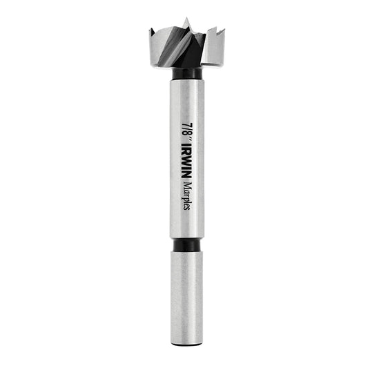 IRWIN Marples 7/8 in. X 4 in. L Carbon Steel Forstner Drill Bit Round Shank 1 pc