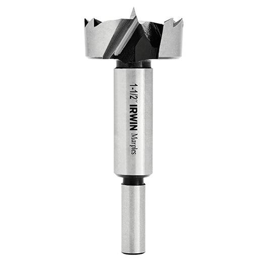 IRWIN Marples 1-1/2 in. X 4 in. L Carbon Steel Forstner Drill Bit Round Shank 1 pc