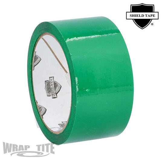 WrapTite 48mm Green Acrylic Carton Sealing Tape