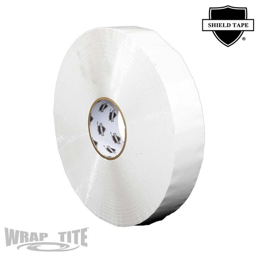 48mm x 914m, 2 mil, 6 rls/cs, White Acrylic Tape