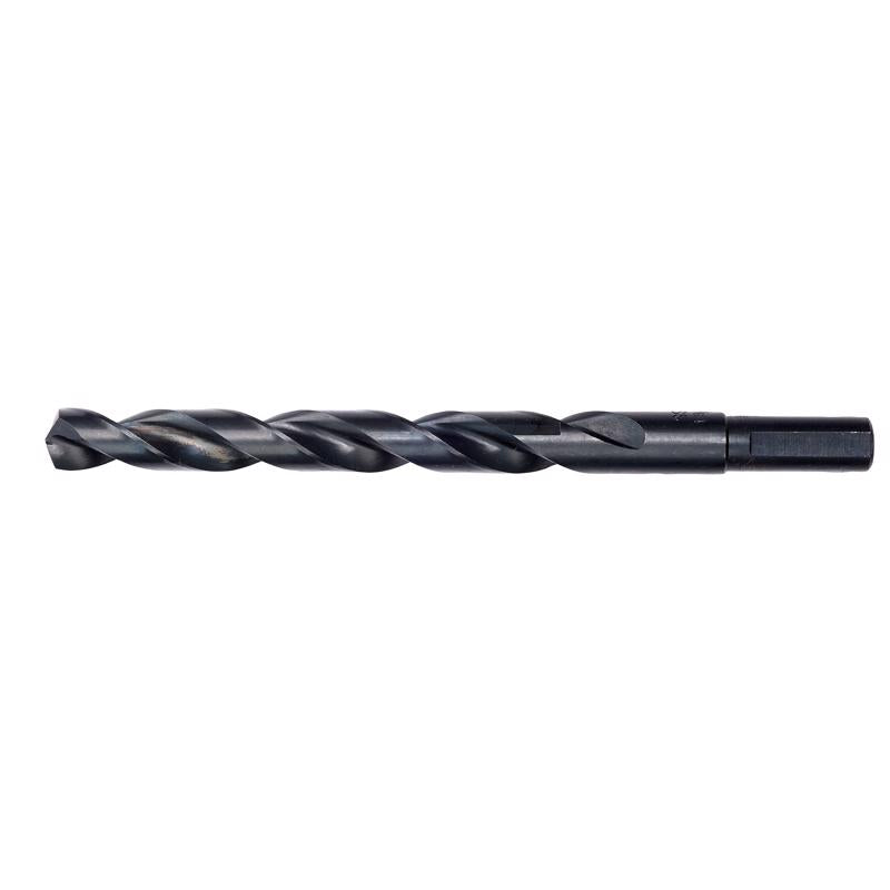Milwaukee Thunderbolt 27/64 in. X 5-3/8 in. L Black Oxide Drill Bit 3-Flat Shank 1 pc