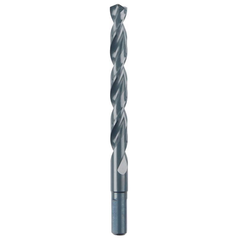 Milwaukee Thunderbolt 13/32 in. X 5-1/4 in. L Black Oxide Drill Bit 3-Flat Shank 1 pc
