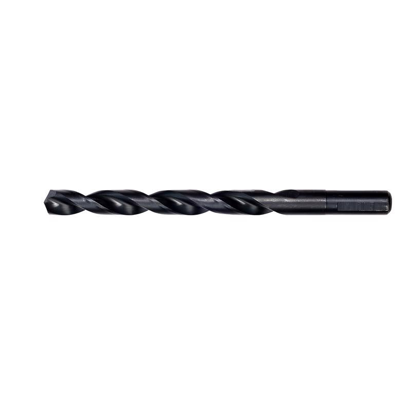 Milwaukee Thunderbolt 25/64 in. X 5-1/8 in. L Black Oxide Drill Bit 3-Flat Shank 1 pc