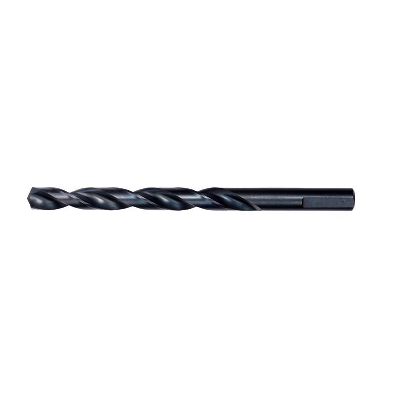 Milwaukee Thunderbolt 23/64 in. X 4-7/8 in. L Black Oxide Drill Bit 3-Flat Shank 1 pc