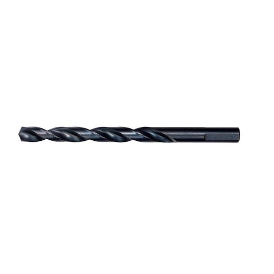 Milwaukee Thunderbolt 23/64 in. X 4-7/8 in. L Black Oxide Drill Bit 3-Flat Shank 1 pc