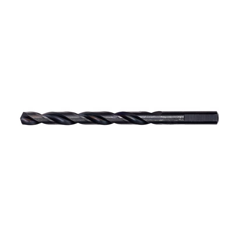 Milwaukee Thunderbolt 21/64 in. X 4-5/8 in. L Black Oxide Drill Bit 3-Flat Shank 1 pc