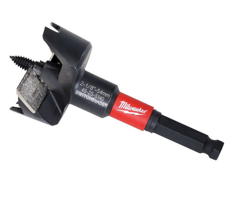 Milwaukee Switchblade 2-1/8 in. X 5 in. L Steel Self-Feed Drill Bit Hex Shank 1 pc
