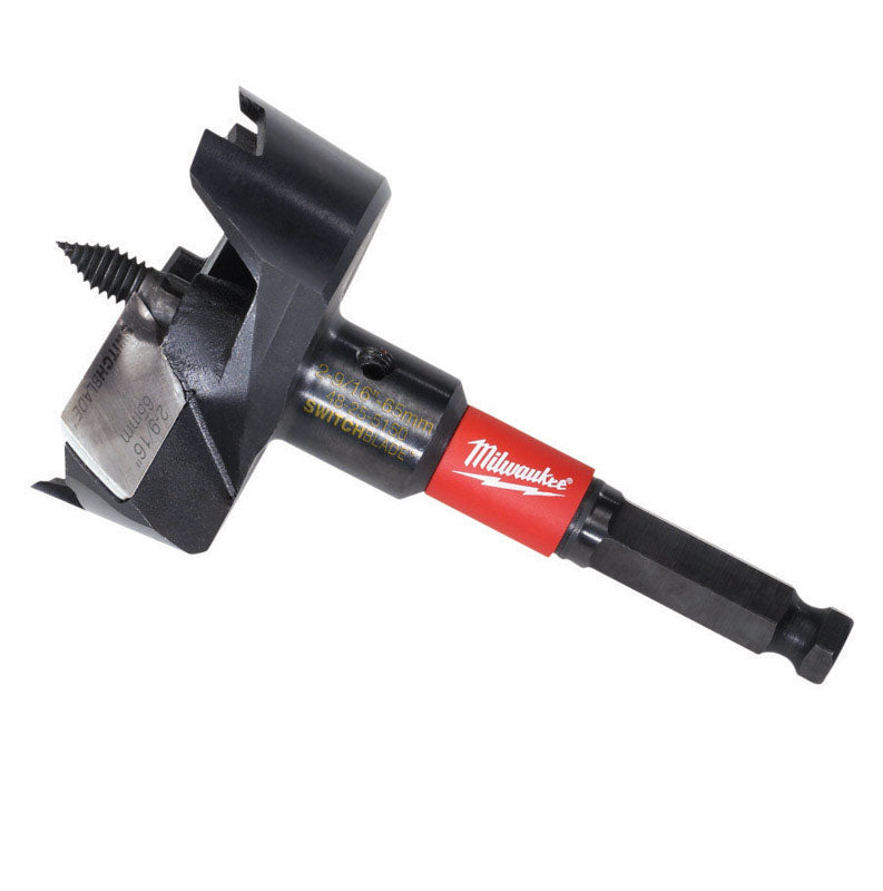 Milwaukee Switchblade 2-9/16 in. X 5 in. L Steel Self-Feed Drill Bit Hex Shank 1 pc