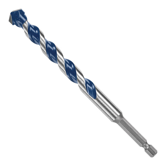Bosch BlueGranite Turbo 1/2 in. X 6 in. L Carbide Tipped Hammer Bit Hex Shank 1 pc