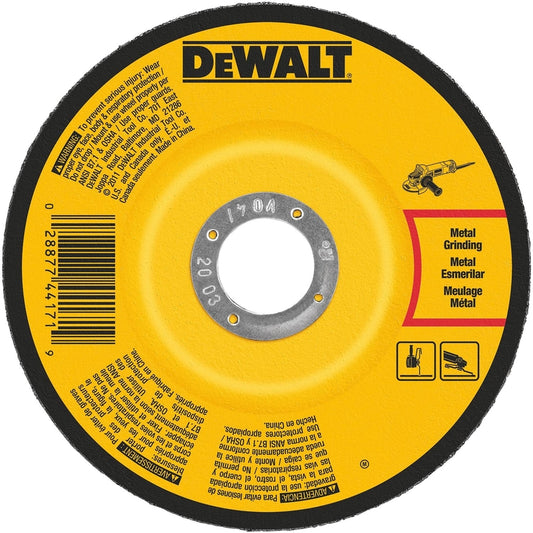DeWalt 5 in. D X 7/8 in. X 1/4 in. thick Metal Grinding Wheel 1 pc