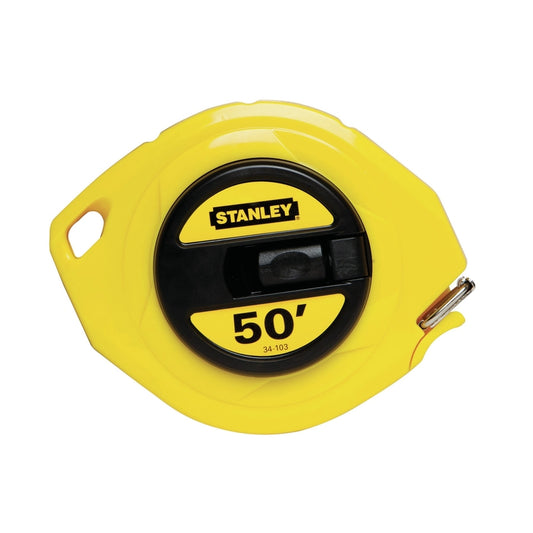 Stanley 50 ft. L X 0.38 in. W Closed Reel Long Tape Measure 1 pk