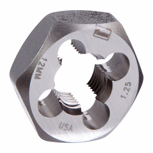 Irwin Hanson Metric 12 - 1.25 mm Hexagon Die