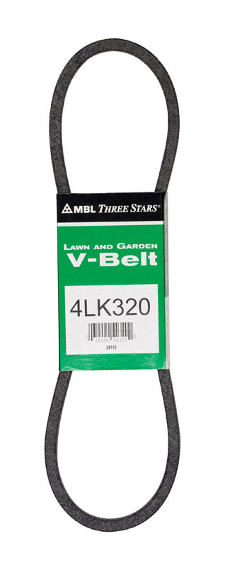 Mitsuboshi Super KB Standard V-Belt 0.5 in. W X 32 in. L For Riding Mowers