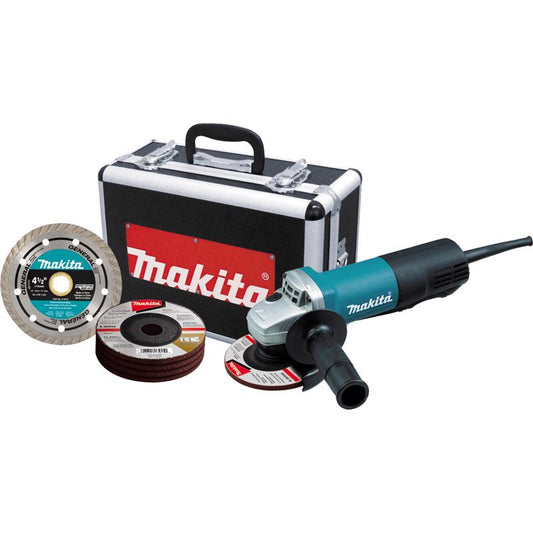 Makita 7.5 amps Corded 4-1/2 in. Cut-Off/Angle Grinder Tool Only