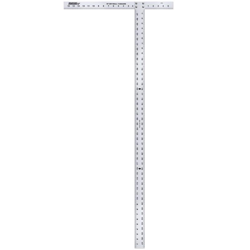 Johnson 48 in. L Aluminum Drywall T-Square