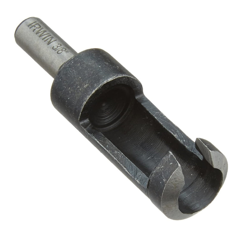 IRWIN 3/8 in. X 2 in. L High Carbon Steel Plug Cutter Round Shank 1 pc