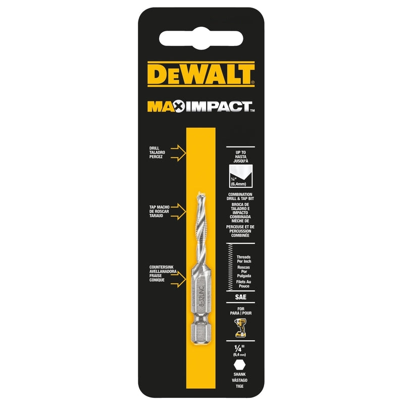 DeWalt SAE 8-32 Drill and Tap Bit