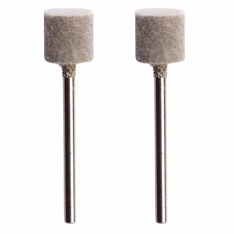 Dremel 1/2 in. X 3 in. L Silicone Carbide Abrasive Polishing Wheel 2 pk