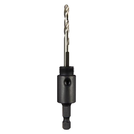 Milwaukee Hardened Steel Basic 1-5/8 in. L X 3/8 in. D Hole Saw Arbor Arbor Included