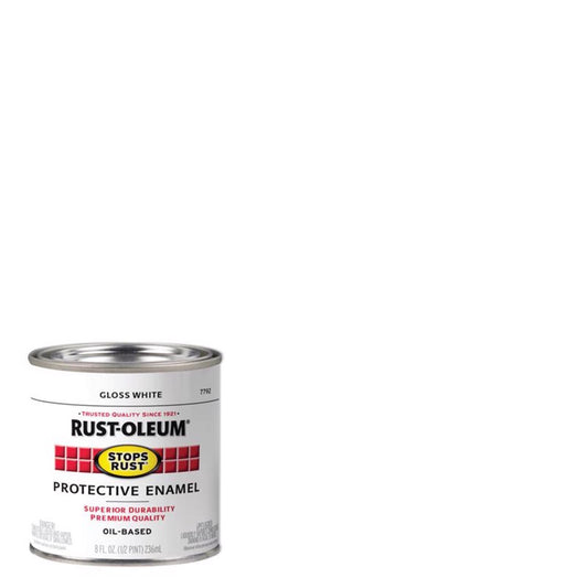 PNT OB ENML GLS WHT .5PT