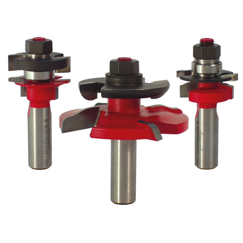 Freud Raised Panel Router Bit Set 3 pc