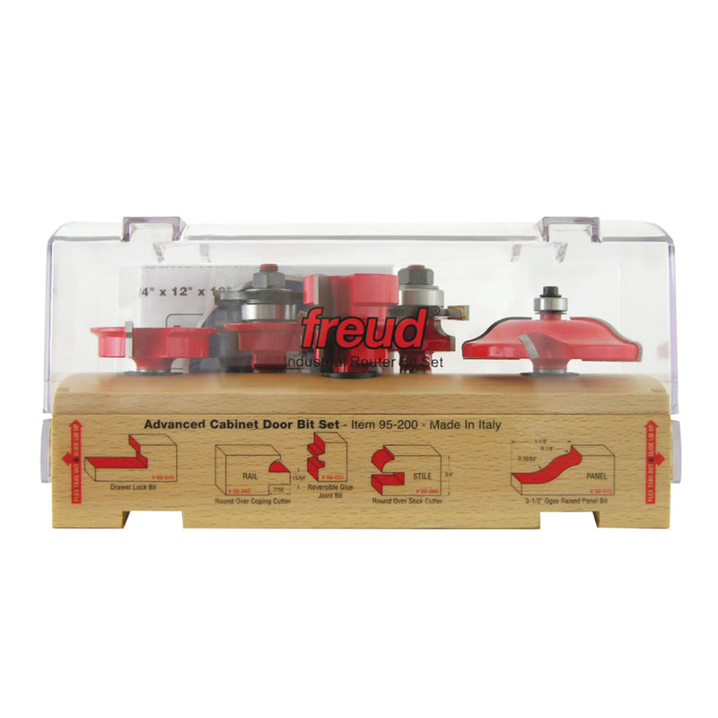 Freud Router Bit Set 5 pc