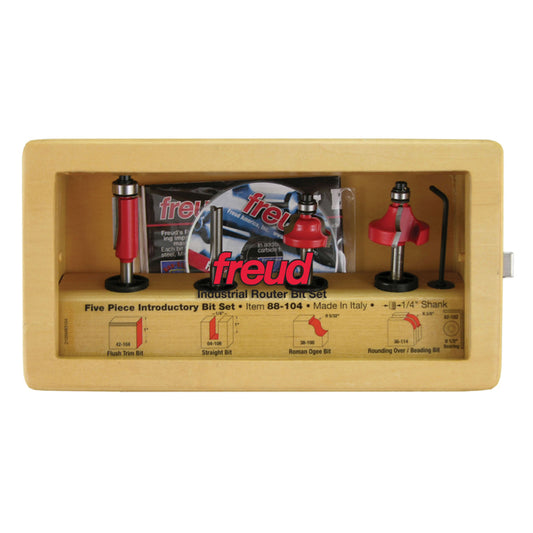 Freud Router Bit Set 5 pc