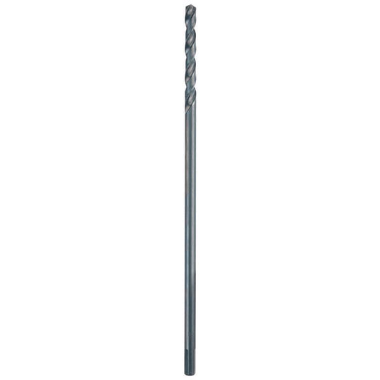 Milwaukee 3/8 in. X 12 in. L Black Oxide Aircraft Length Drill Bit 3-Flat Shank 1 pc