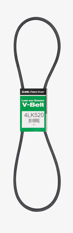 Mitsuboshi Super KB Standard V-Belt 0.5 in. W X 52 in. L For Riding Mowers