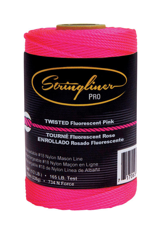 Stringliner 0.5 oz Mason's Line Refill 540 ft. Pink Twisted