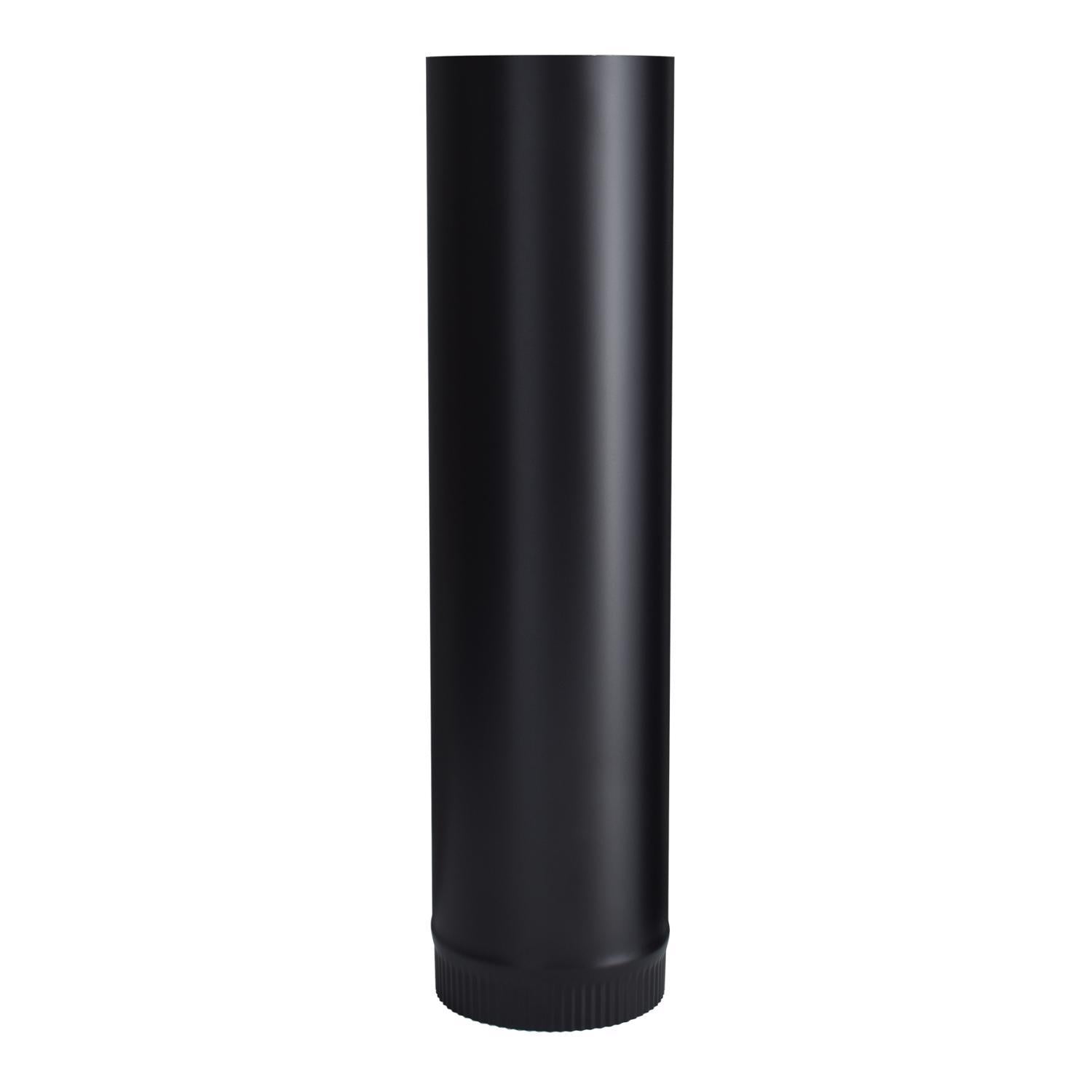 Imperial 6 in. D X 24 in. L Steel Stove Pipe